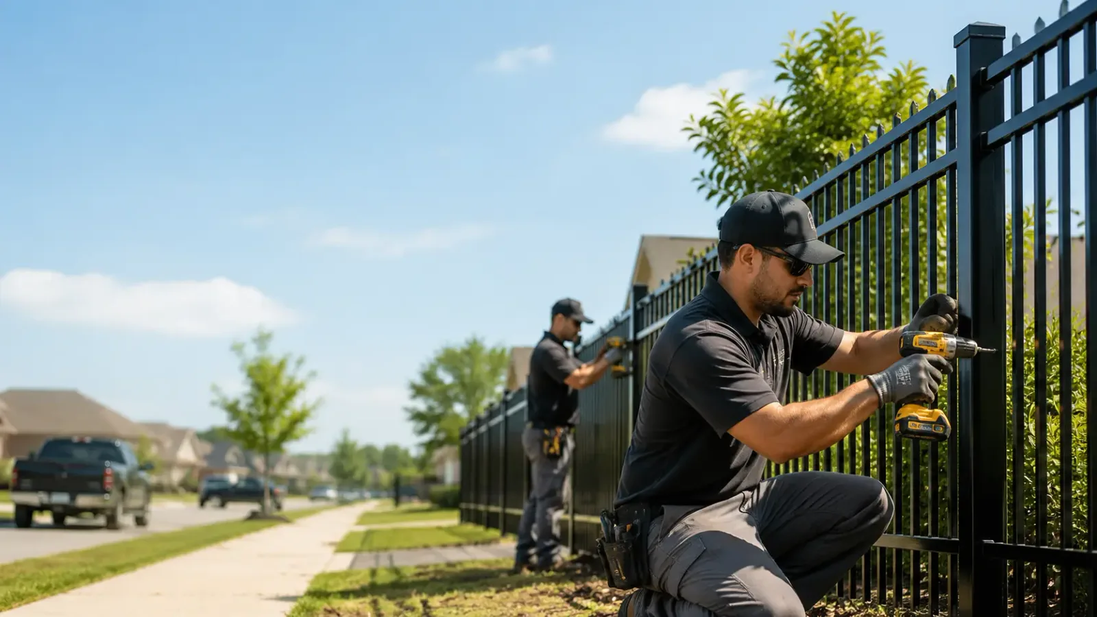 Metal Fence Installation in Poland, NY